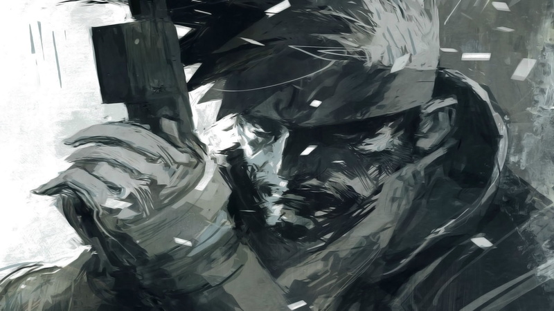 Metal Gear Solid , mask, Metal Gear, representation, reflection, day, plastic bag, clothing, obscured face, plastic, Solid Snake, gun, polythene, close-up