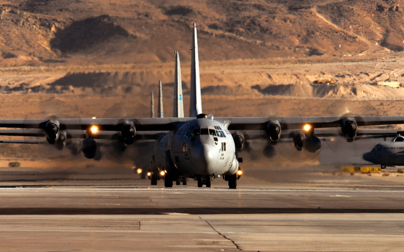 gray, army, outdoors, mountain, transportation, on the move, airport runway, public transportation, air vehicle, 2K, military aircraft, plane, road, day
