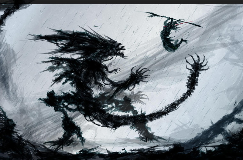Alien vs. Predator, 720P, fantasy art, aliens, artwork