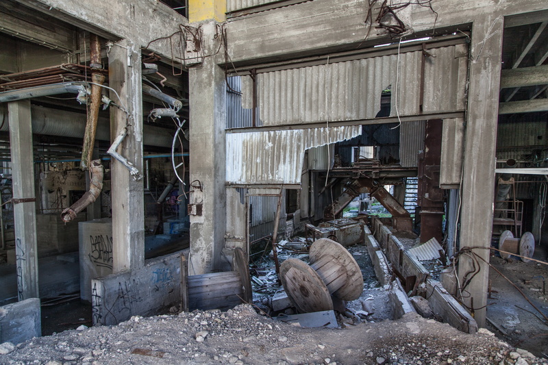 built Structure, workshop, broken, warehouse, day, decline, equipment, messy, vintage, damage, disaster, exploration, room, inside, dirt, ruinous, textured