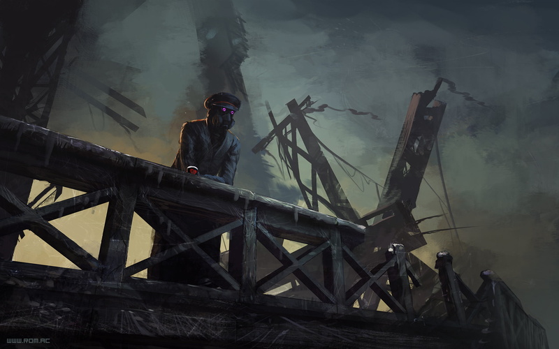 zee, apocalyptic, gas, drawing, captain, 1080P, digital/artwork, romantically, mask, scrap, hd
