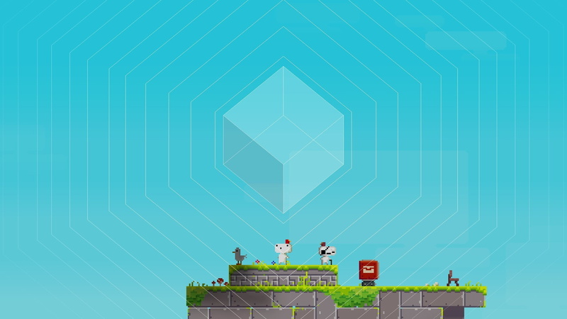 Fez, cube, 1080P, Gomez