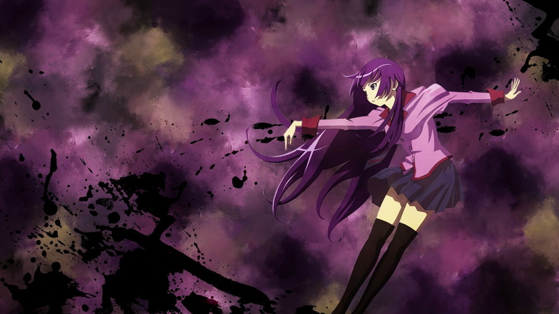 dry ice, performance, 1080P, one person, celebration, arts culture and entertainment, Monogatari Series, pink color, clothing, purple, illuminated, young adult