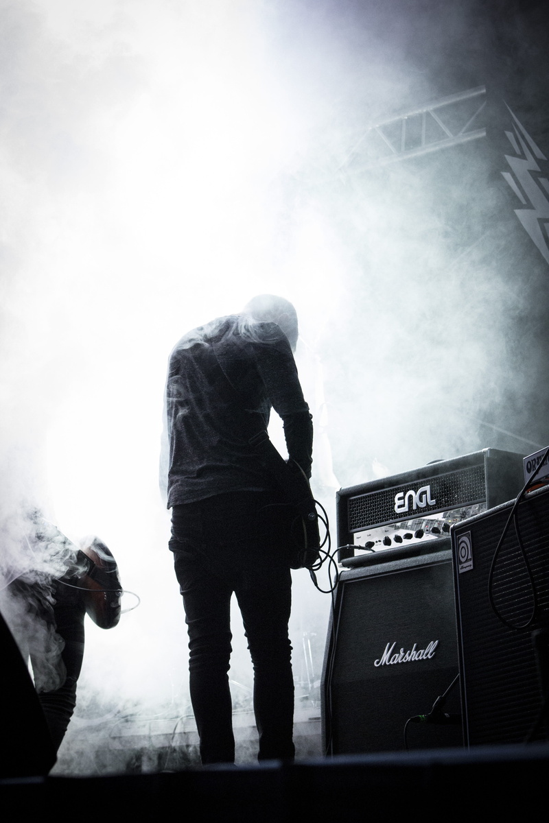 communication, text, mood, musician, dry ice, rock, singer, nature, guitar, outdoors, amp, silhouette, stage, real people, live, lights, standing, photography themes
