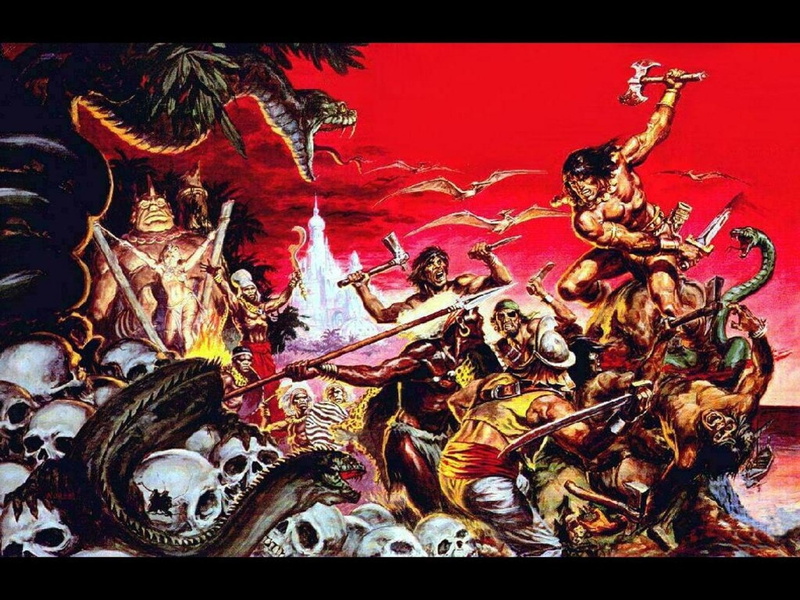 Comics, Conan The Barbarian, 720P