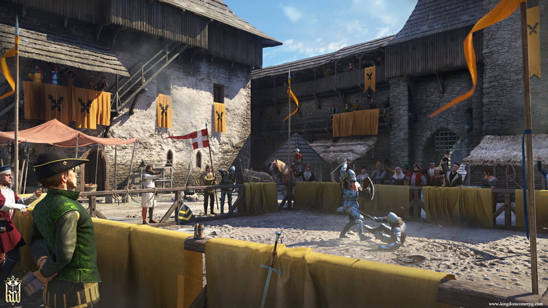 city, medieval, castle, knight, 1080P, artwork, warrior, Kingdom Come: Deliverance