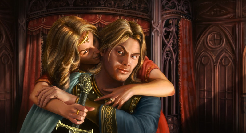 flirting, men, people, two People, cheerful, heterosexual Couple, emotion, color Image, Game Of Thrones, Jaime Lannister, Fantasy Flight Games, caucasian Ethnicity
