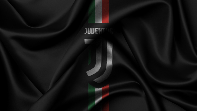Juventus F.C., Logo, 4K, Soccer