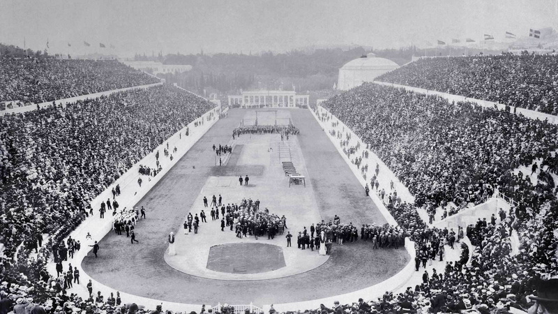 1896, Olympic games, Olympics, Athens, Greece, opening, stadium, 1080P