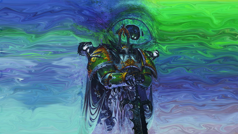 Tzeentch, champion, Warhammer 40k, chaos, 1080P, warrior, the eye of terror