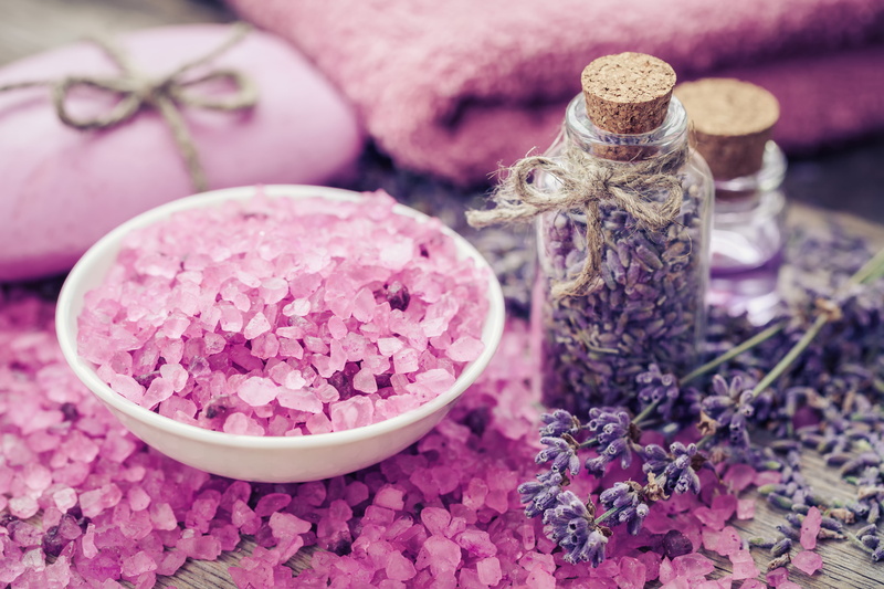 lavender, spa, oil, soap, salt, pink, 4K