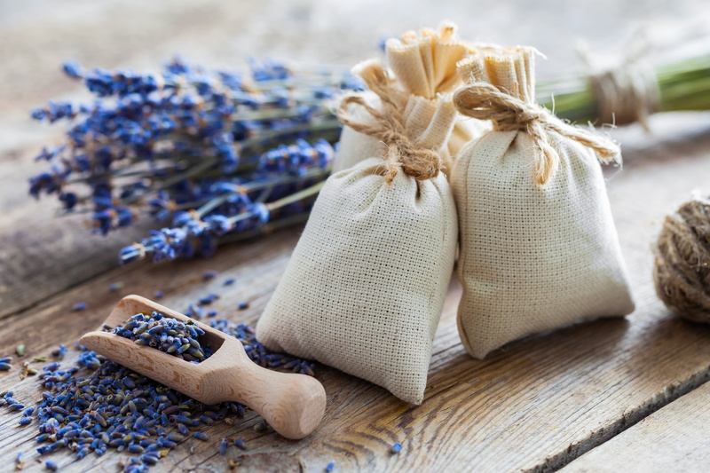 salt, lavender, bags, flowers, 4K, spa