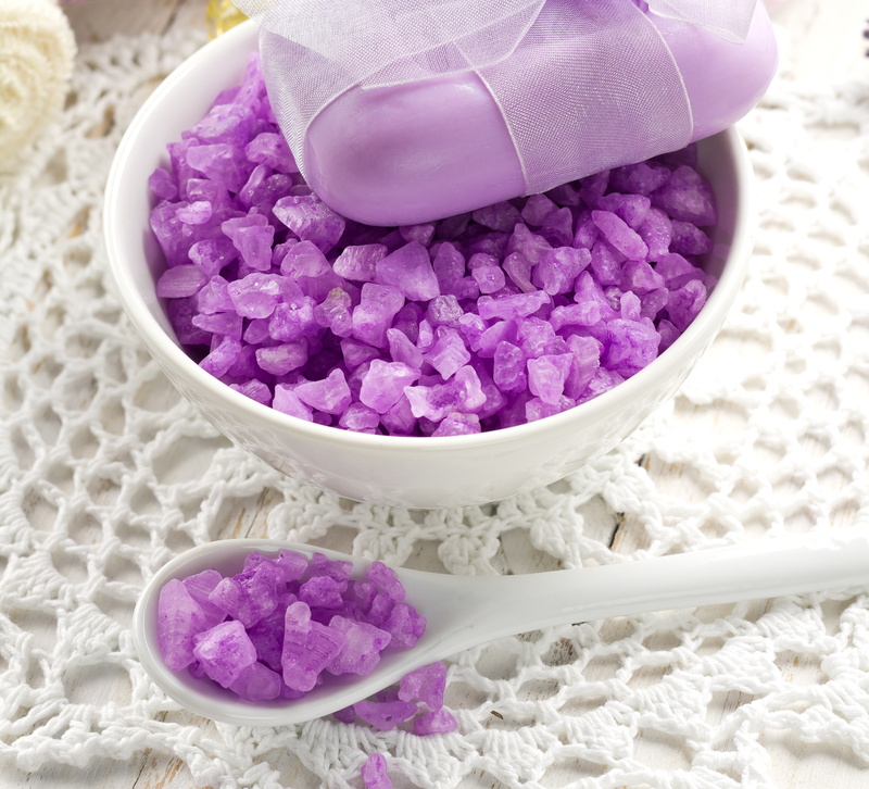 2K, relax, lavender, spoon, salt, Cup, natural, bath salt, soap, bow, Spa