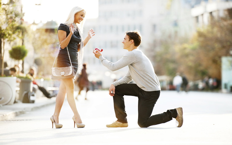 man, woman, young, 1080P, proposing