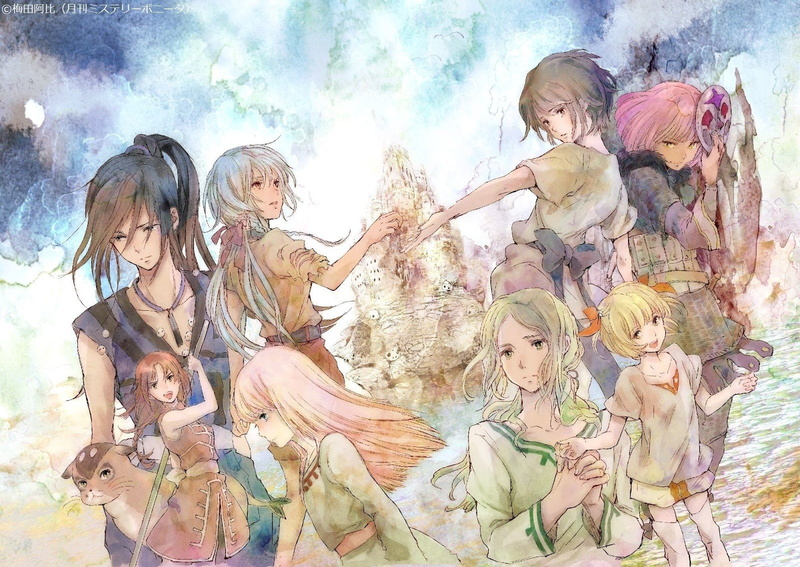 Children of The Whales, Suou (Children of The Whales), Ginshu (Children of The Whales), Chakuro (Children of The Whales), Anime, Ouni (Children of The Whales)
