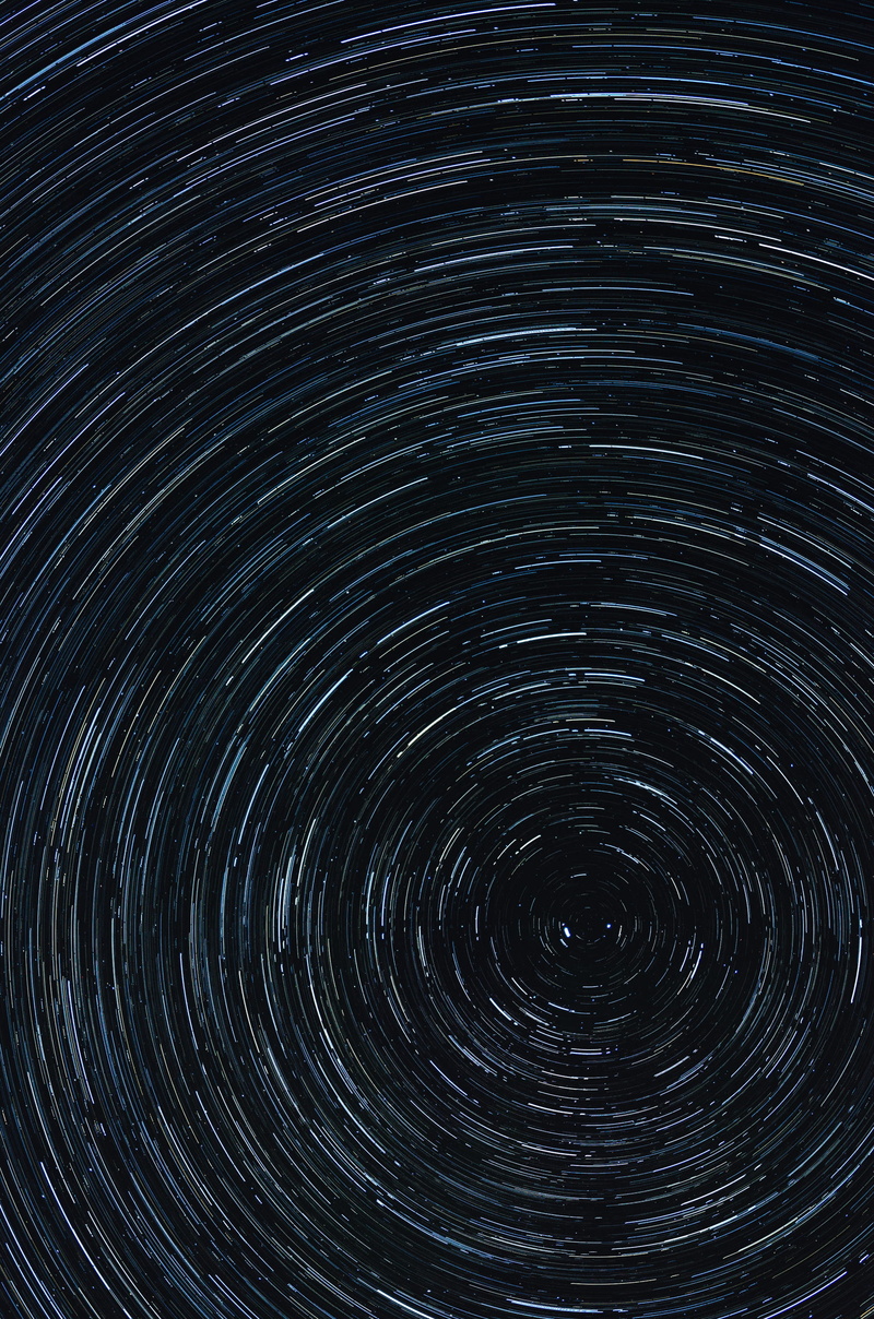 symmetry, circle, orbiting, full frame, star trail, long exposure, spiral, spinning, graphic, dark, photography, startrail, shape, tranquility