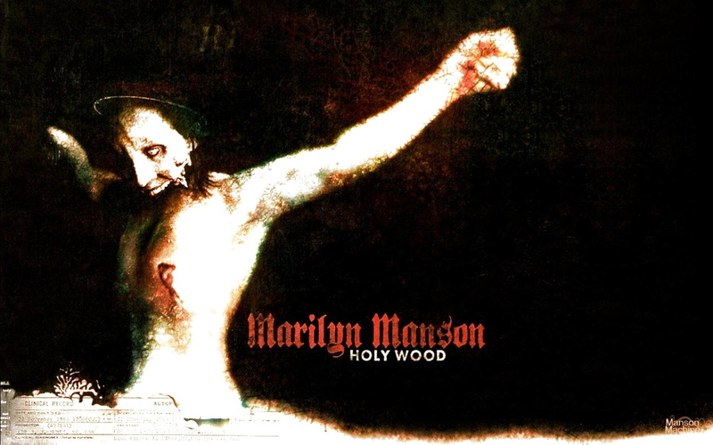 metal, industrial, rock, glam, 720P, manson, hard, marilyn, shock, poster, heavy