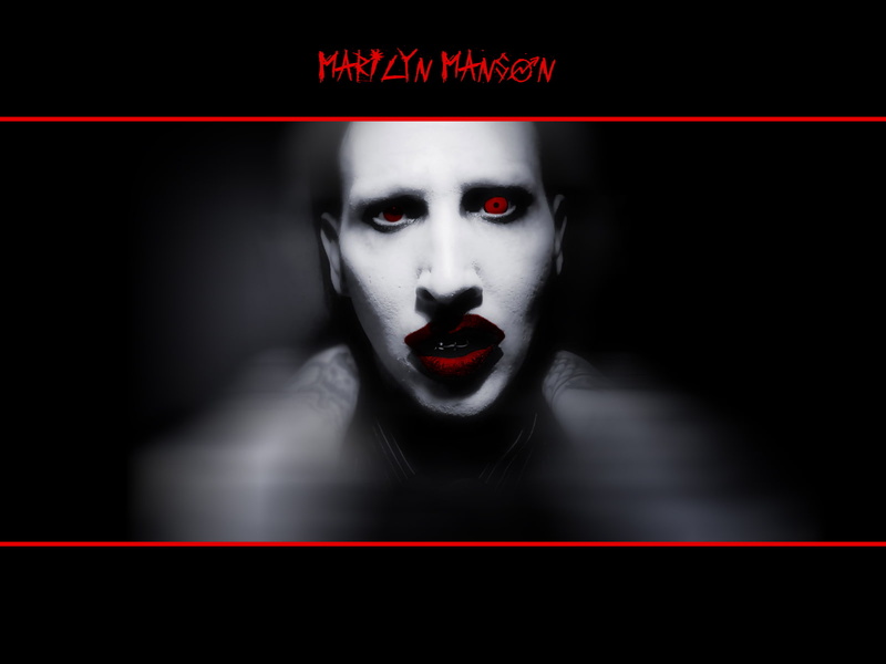 metal, dark, rock, heavy, gothic, marilyn, poster, shock, glam, manson, industrial, 720P