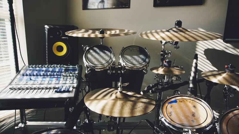 recording studio, light, cooker, watercraft, interior design, window, transportation, moody, musical equipment, electronics, percussion, drum set, ship