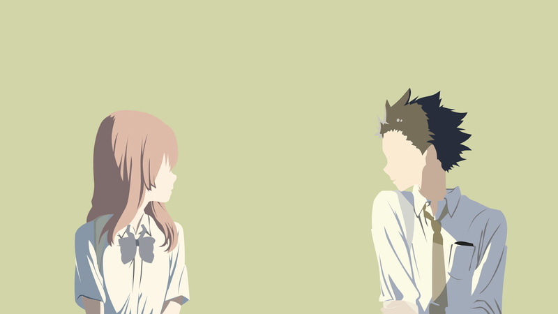 Koe No Katachi, Shouya Ishida, Anime, Shouko Nishimiya, 1080P