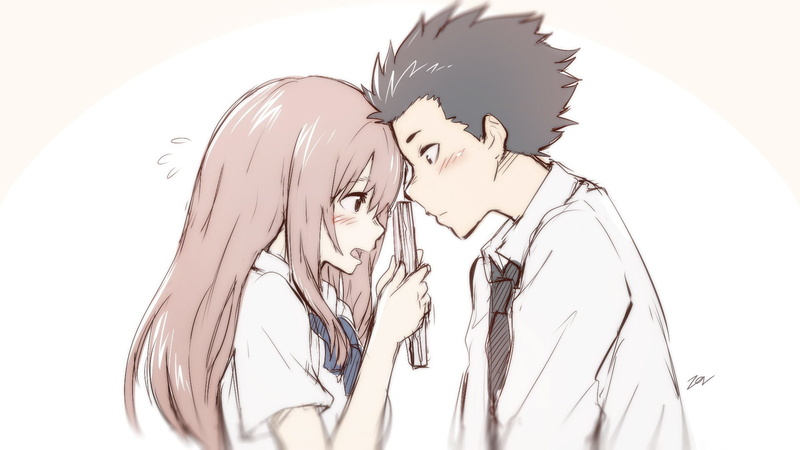 Anime, Shouya Ishida, Koe No Katachi, Shouko Nishimiya, 1080P