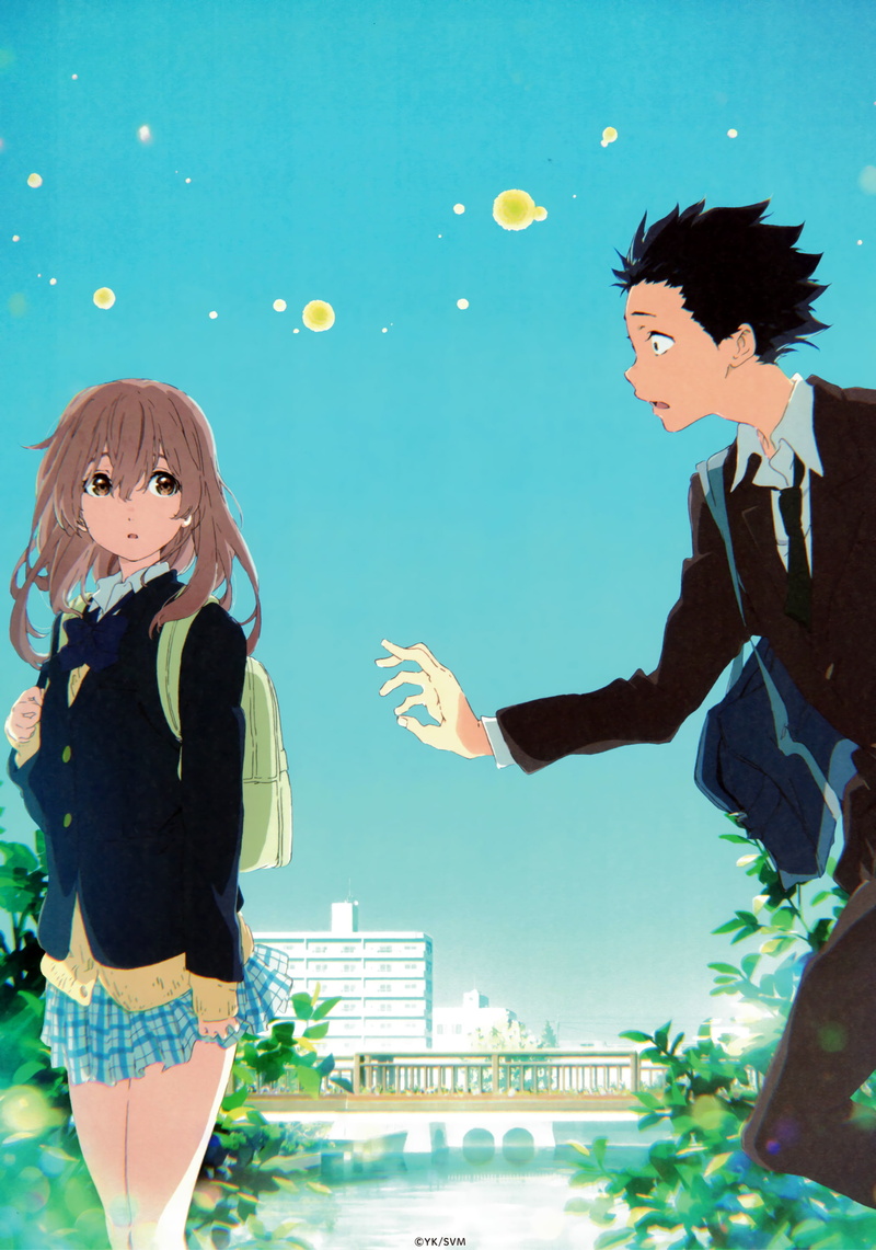 people, girls, happiness, Ishida Shōya, nature, adult, bubble, digital composite, Nishimiya Shōko, positive emotion, Koe no Katachi., architecture, child
