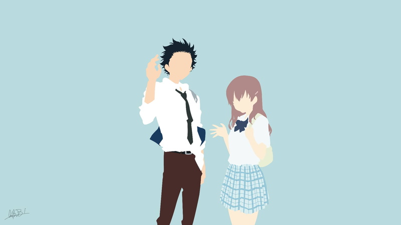 Ishida Shōya, Nishimiya Shōko, Koe no Katachi., 1080P