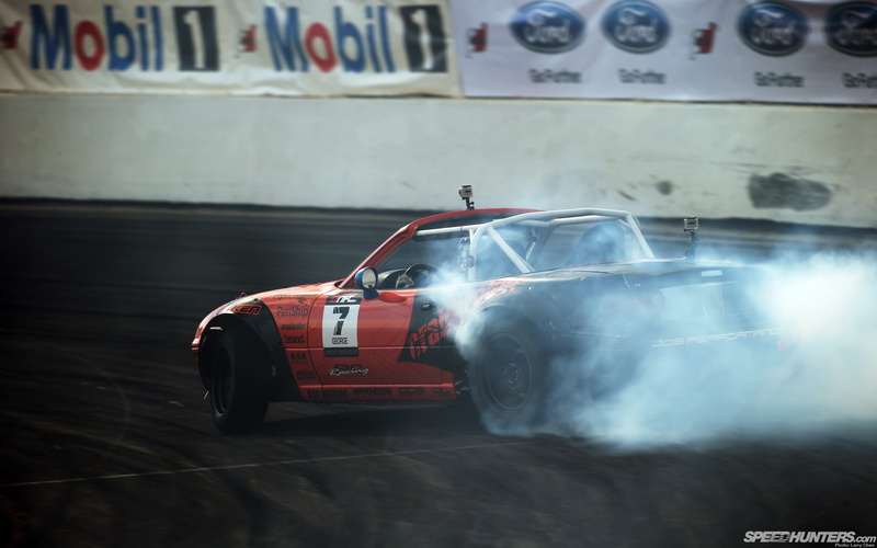 cars, miata, 1080P, smoke, drift, hd, mazda