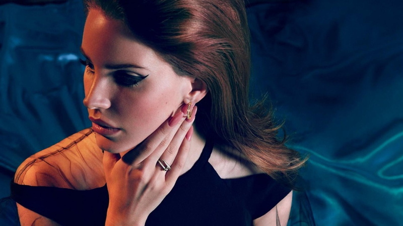 sadness, 1080P, depression - sadness, lana del rey, contemplation, beautiful woman, emotion, blue, women, lifestyles, casual clothing, portrait, adult