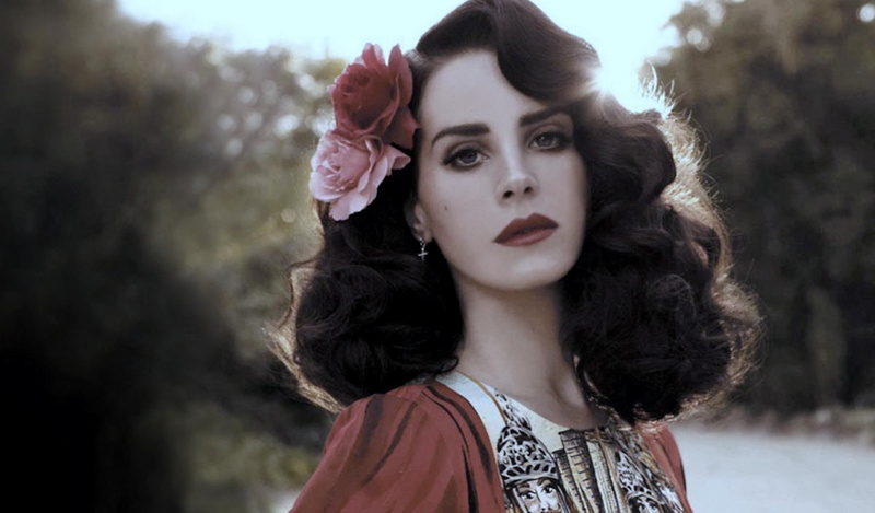 720P, beautiful woman, nature, lana del rey, contemplation, close-up, brown hair, adult, outdoors, long hair, women, one person, hair, young adult, beauty