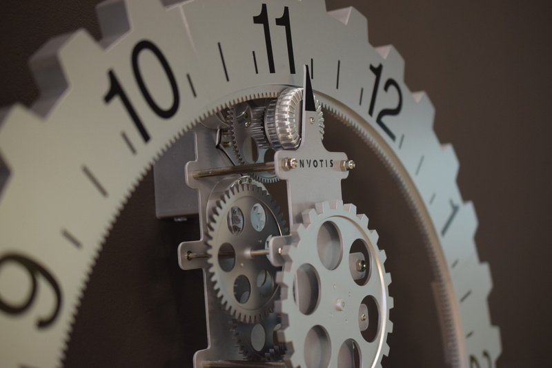 clock face, indoors, machinery, industry, metal, pocket watch, instrument of time, analog clock, 5K, horology, time indicating, time of, equipment, drive