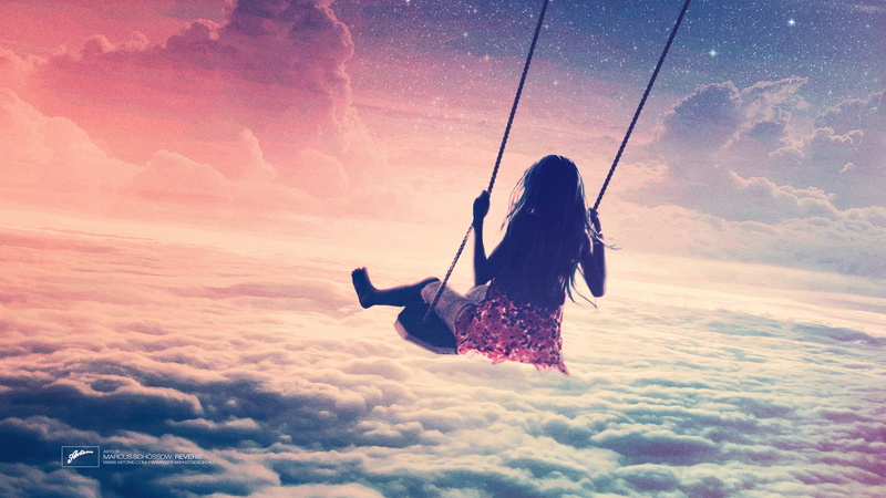outdoors, sky, track, silhouette, full length, swing, 2K, vacations, summer, holding, one Person, beauty In Nature, mountain, Marcus Schossow, young Adult