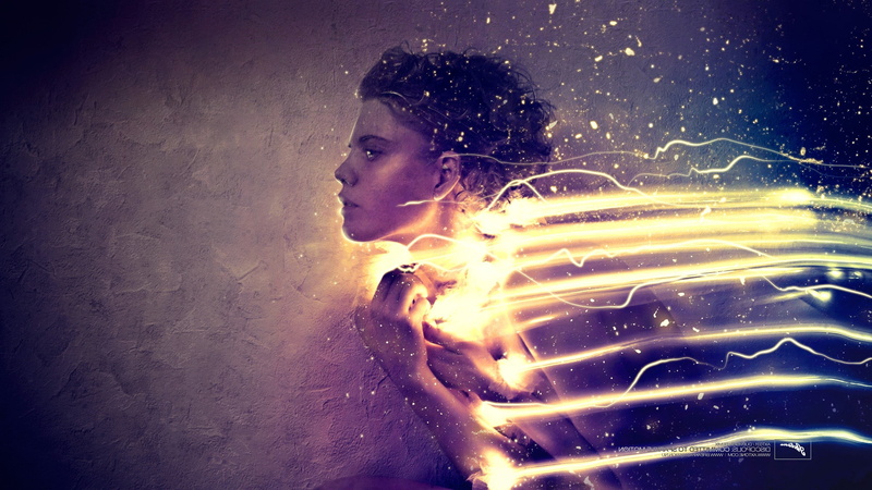 lifestyles, teenager, real people, digital composite, water, outdoors, young adult, beautiful woman, motion, portrait, night, axwell eternal sunshine of the spotless mind angel jelly jellyfish lights swings pyramid lighthouse birds space spaceman tokyo mazes