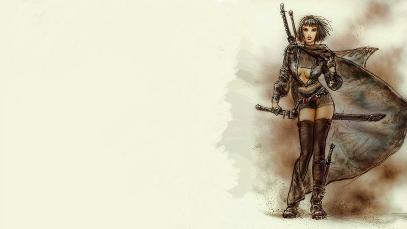 royo, Luis Royo, books, hd, luis, x, women, art, artwork, people, 1080P, girls, hot
