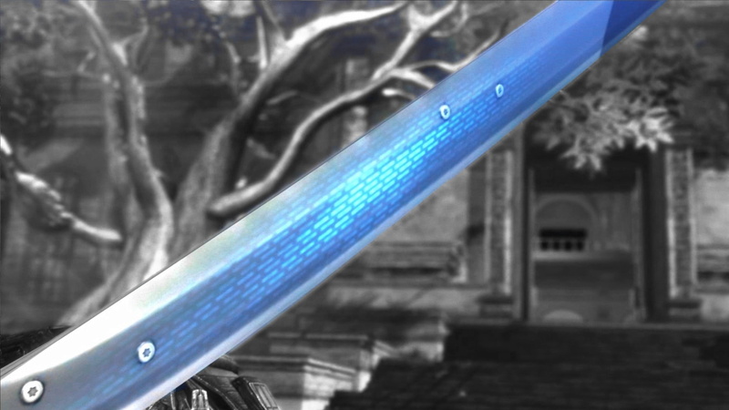 Katana, 1080P, cyborg, Ninja Robots, sword, Metal Gear Rising: Revengeance, Glowing, Raiden, monochrome