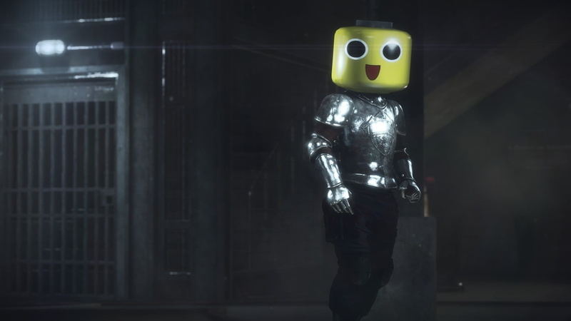 costume, human representation, man, toy, video games, armor, illuminated, focus on foreground, built structure, representation, indoors, art and craft