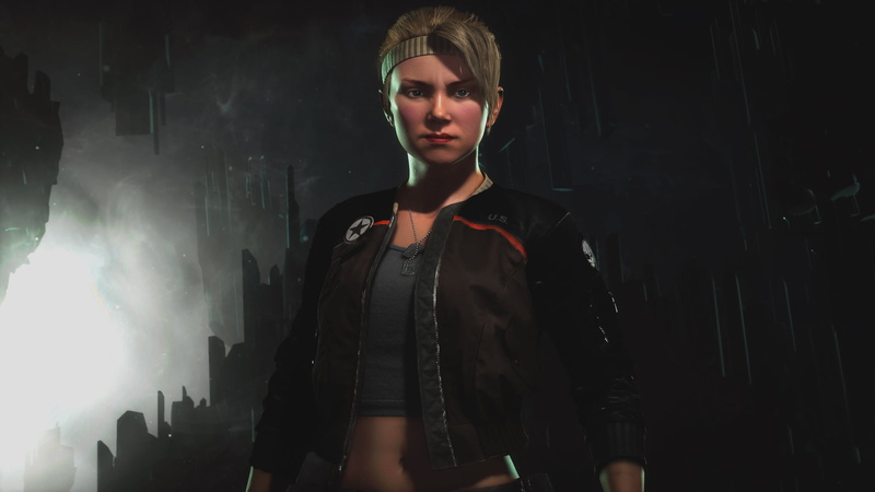 Mortal Kombat, dark, Black clothes, mk11, Sonya Blade, Mortal Kombat 11, 1080P