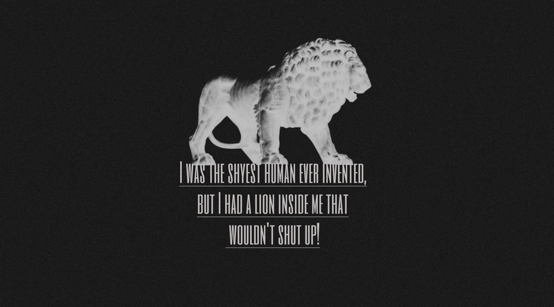 4K, still life, black background, quote, lion sculpture, one animal, western script, illustration, ingrid bergman, representation, sculpture, white, close-up