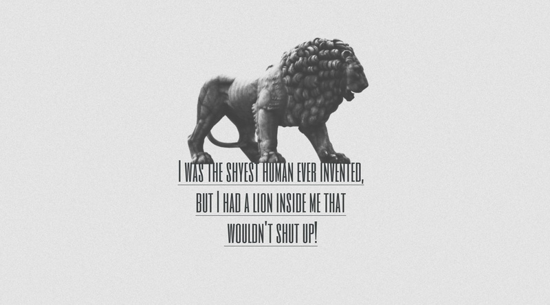figurine, domestic animals, Typography, one animal, Artistic, lion, quote, 4K, quotes, indoors, text, copy space, sign, creativity, western script, capital letter