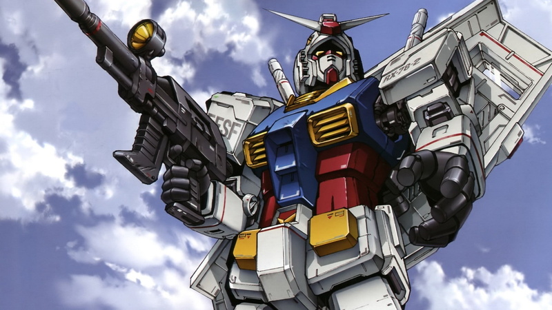 Gundam, 1080P, shield, mech, Mobile Suit, anime