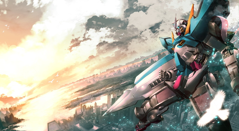 art, hd, gundam, exia, anime, exia-mobile|suit|gundam-mobile|suit|gund, suit, mobile, 1080P