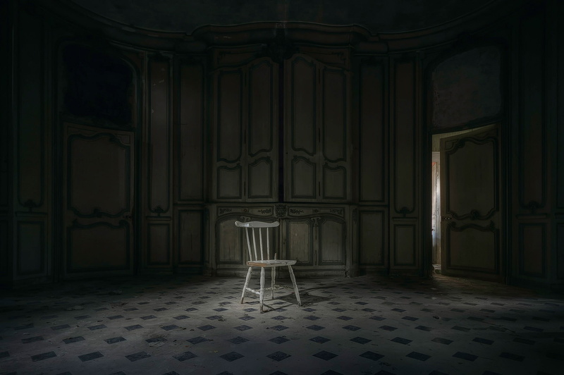 decline, absence, old, the past, built structure, chair, building, luxury, architecture, domestic room, history, abandoned, religion, 1080P, indoors, stage
