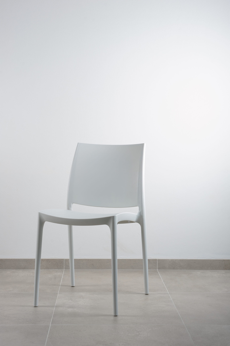 office, interior, interior design, 4K, clean, wall - building feature, wall, furniture, sparse, copy space, no people, indoors, white, front, gray, seating
