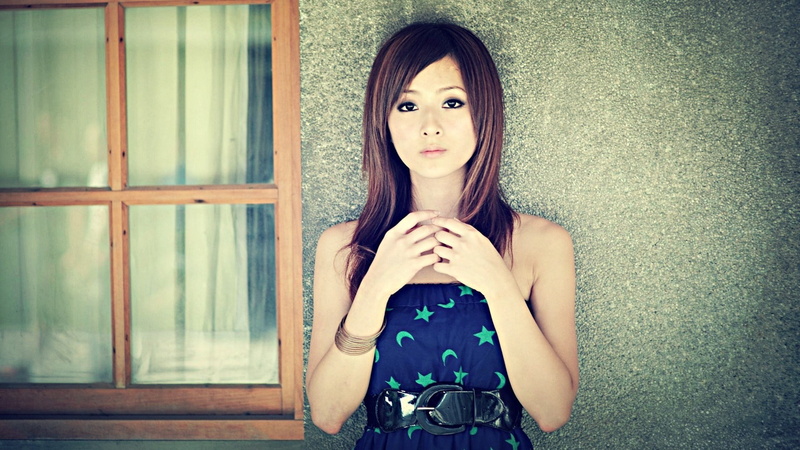 women, brunette, window, Mikako Zhang Kaijie, Asian, Taiwanese, 1080P