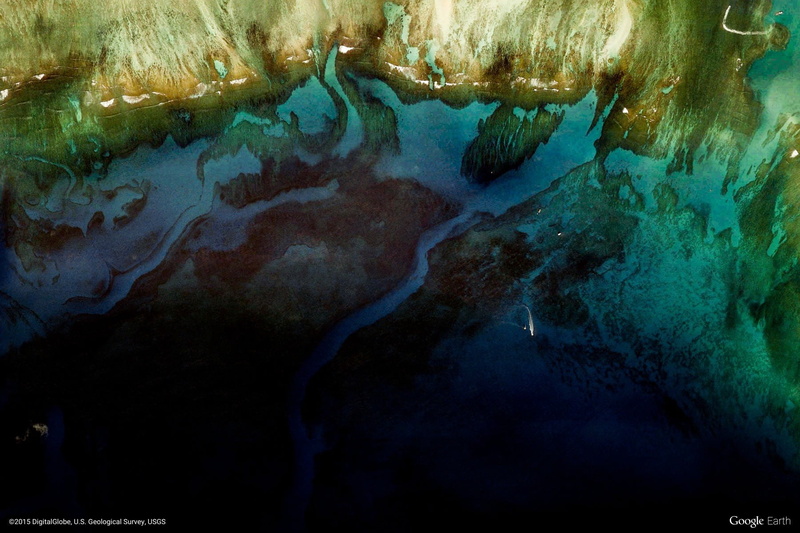 aerial view, 720P, abstract, black, no people, solid, geology, pattern, Earth, water, pollution, full frame, blue, painting, close-up, night, multi colored