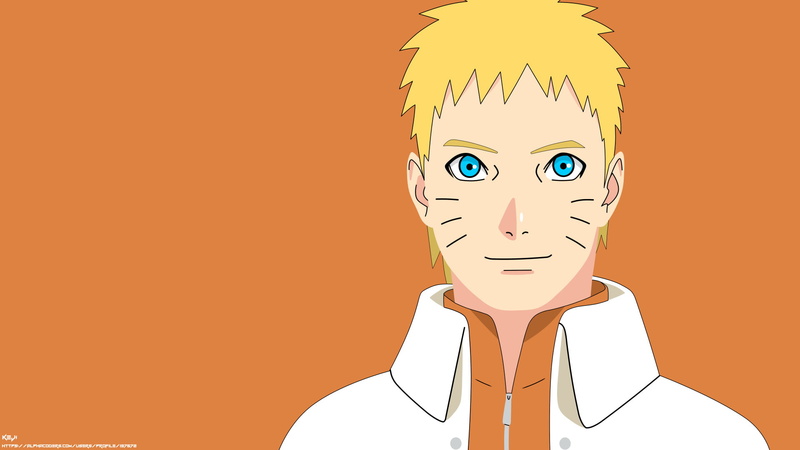 Blue Eyes, Anime, Boruto (Anime), Minimalist, Naruto Uzumaki, 1080P, Boruto, Smile, Hokage (Naruto), Boruto: Naruto Next Generations, Boy