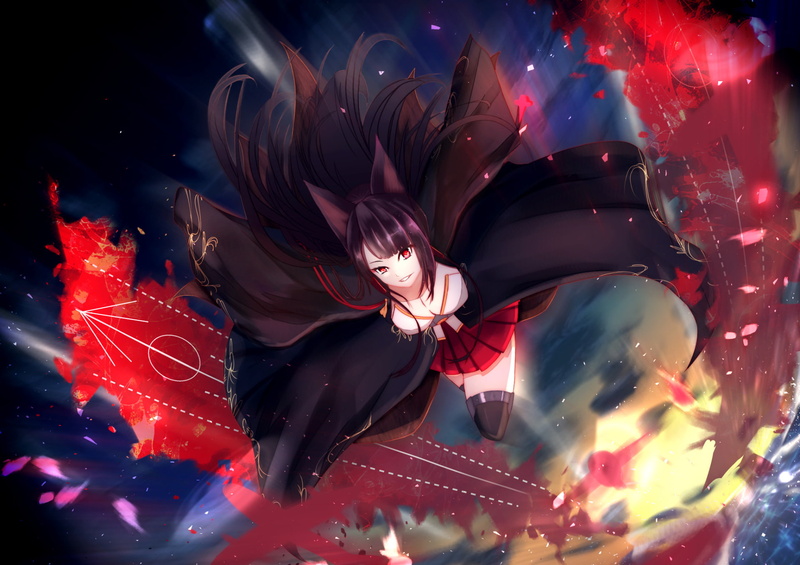 Anime, Akagi (Azur Lane), 1080P, Azur Lane