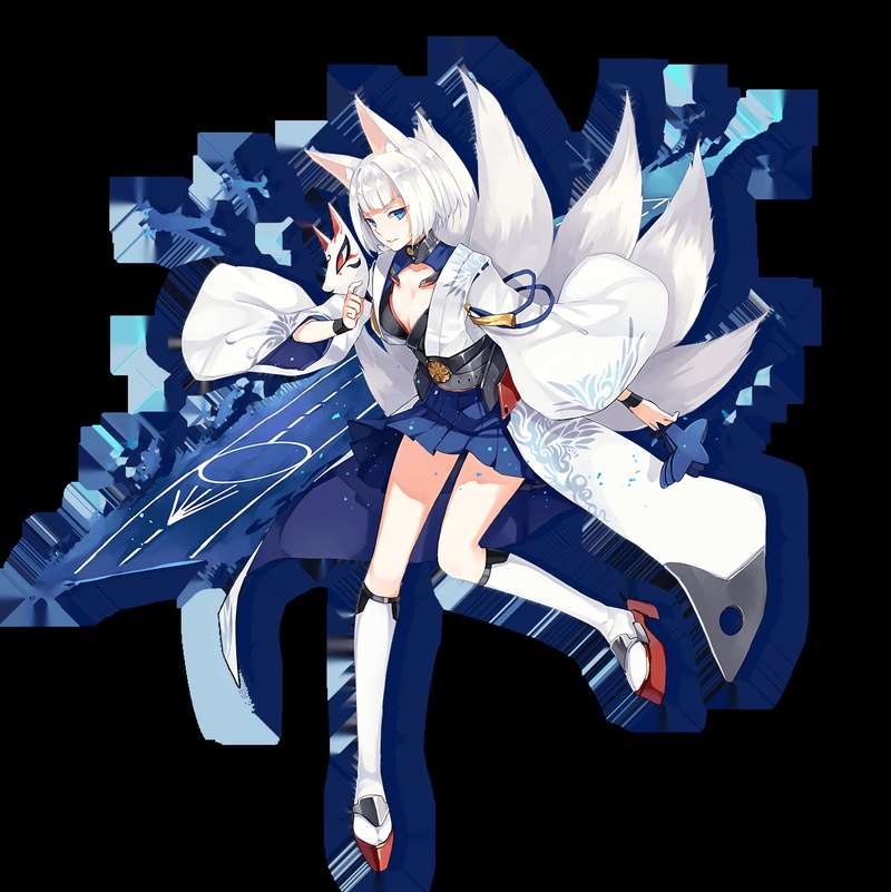 Kaga (Azur Lane), Azur Lane, 1080P, Azur_Lane, black background