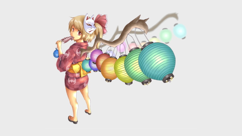 beautiful woman, women, mid-air, cut out, character, anime girls, smiling, hair, emotion, white background, Touhou, one person, excitement, girl, blond hair
