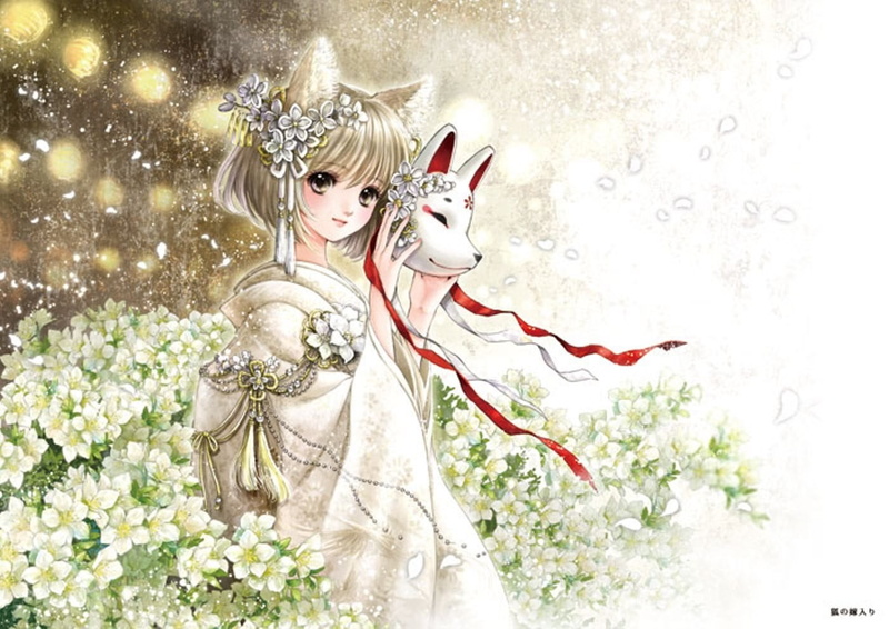 event, creativity, plant, no people, flower, art and craft, christmas, female likeness, representation, nature, mask, figurine, indoors, decoration, fox mask